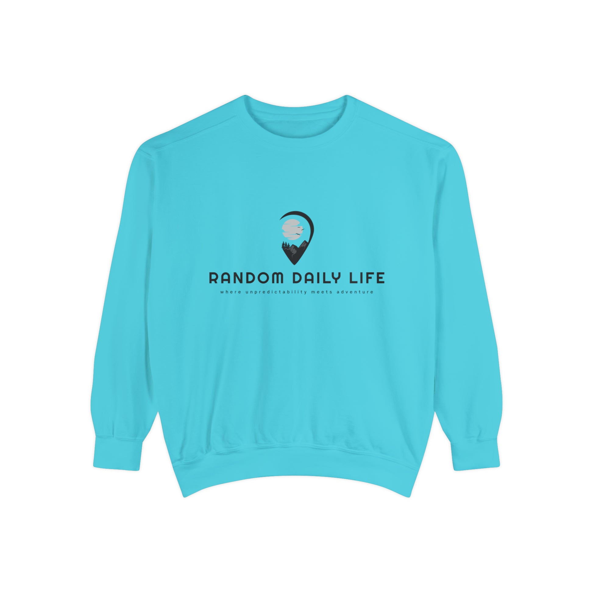 Random Daily Life  - Unisex Garment-Dyed Sweatshirt