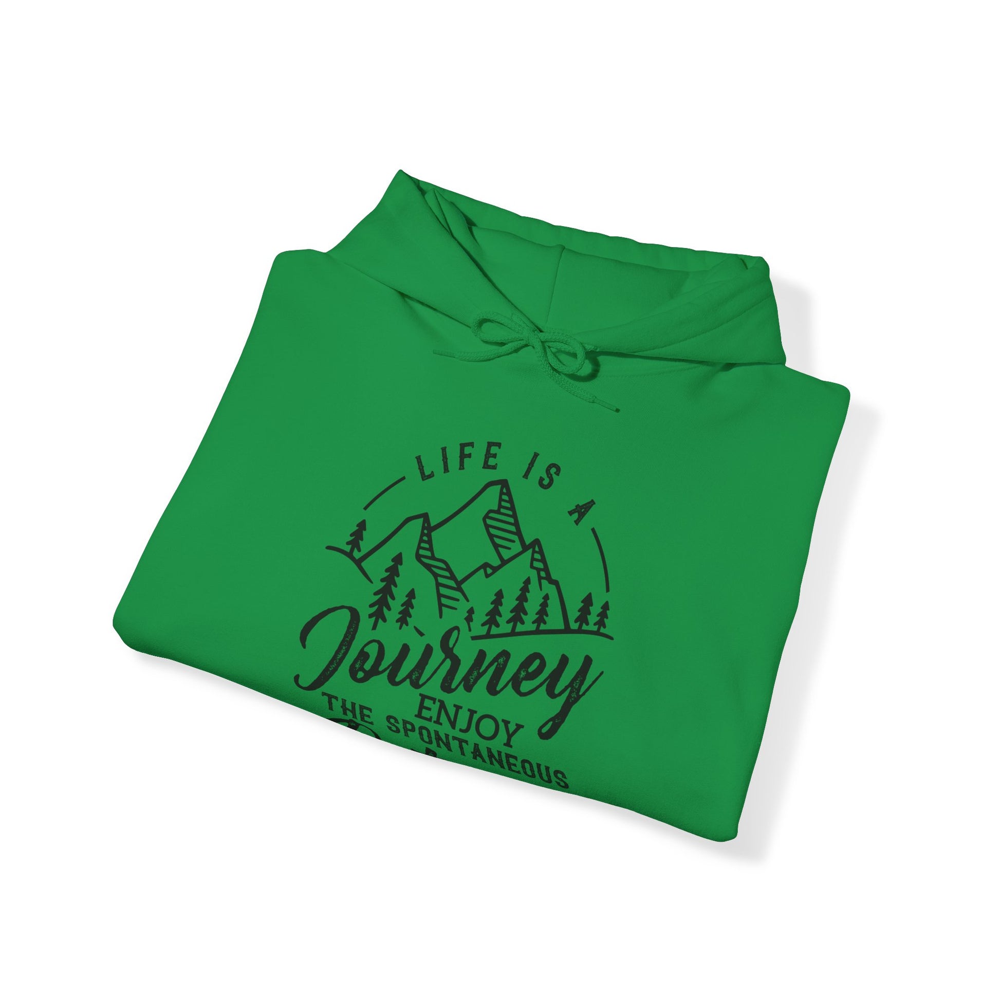Life Is A Journey Enjoy, The Spontaneous Detours - Unisex Hoodie
