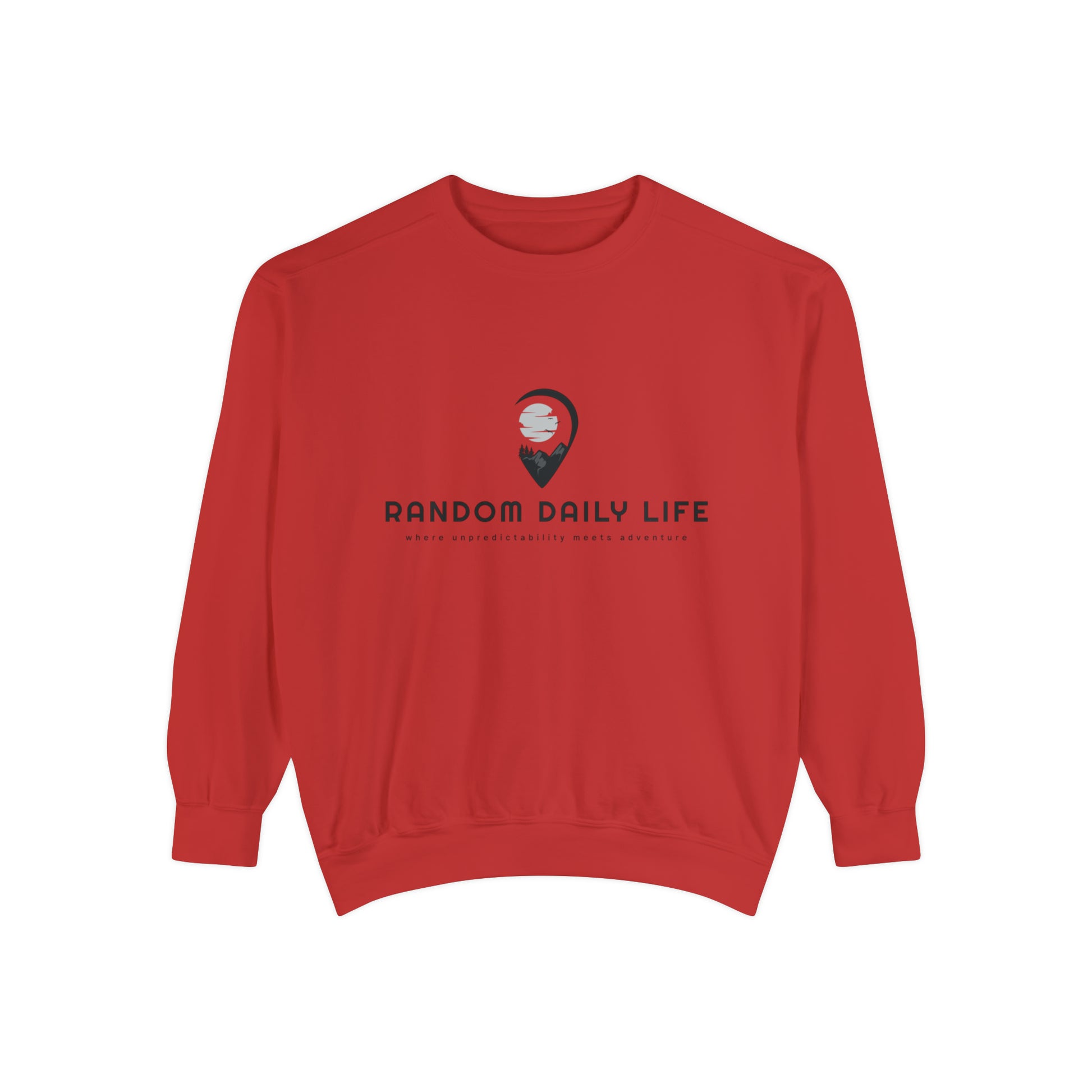 Random Daily Life  - Unisex Garment-Dyed Sweatshirt