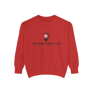 Random Daily Life  - Unisex Garment-Dyed Sweatshirt