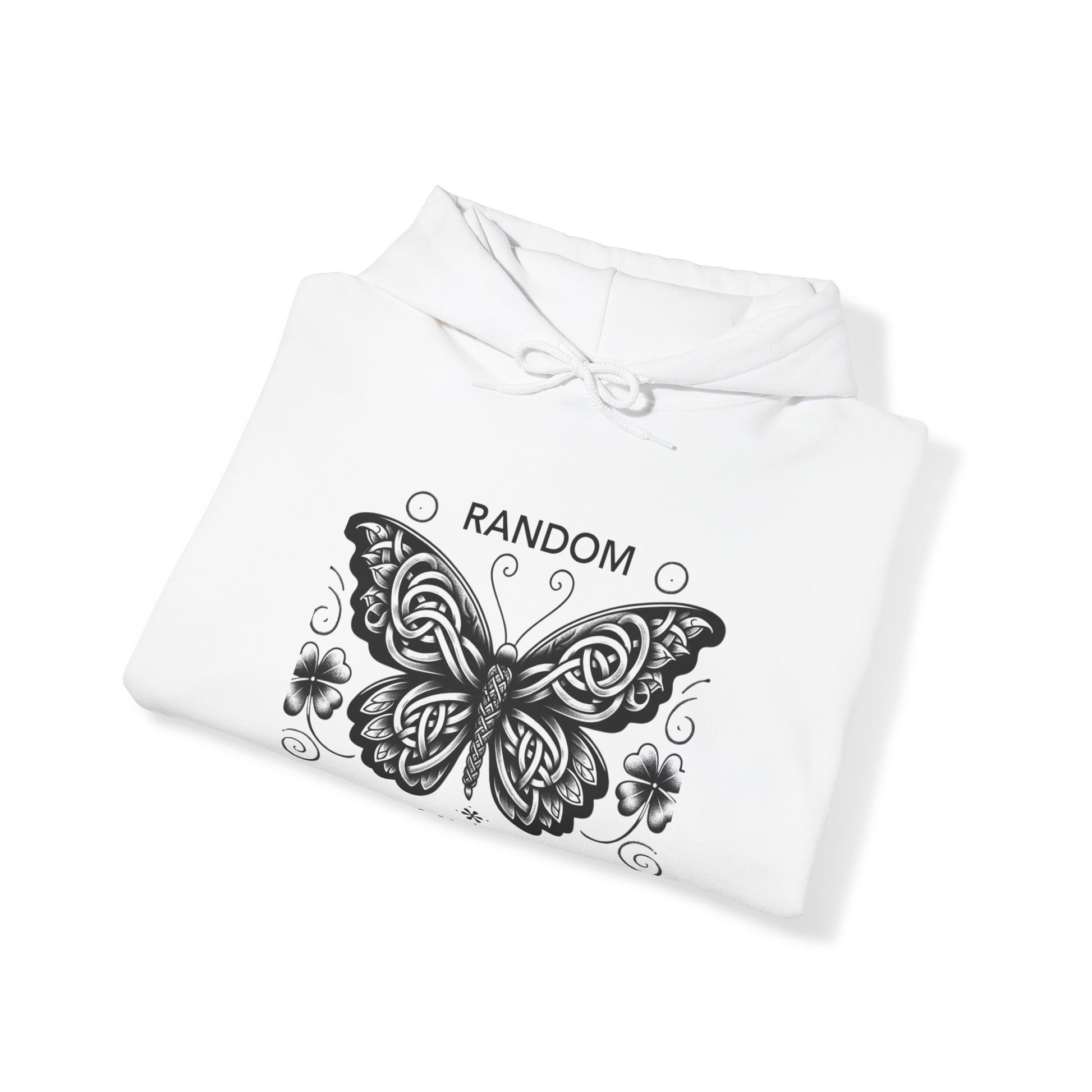 Random Daily Life ( The Grey Butterfly) - Unisex Hoodie