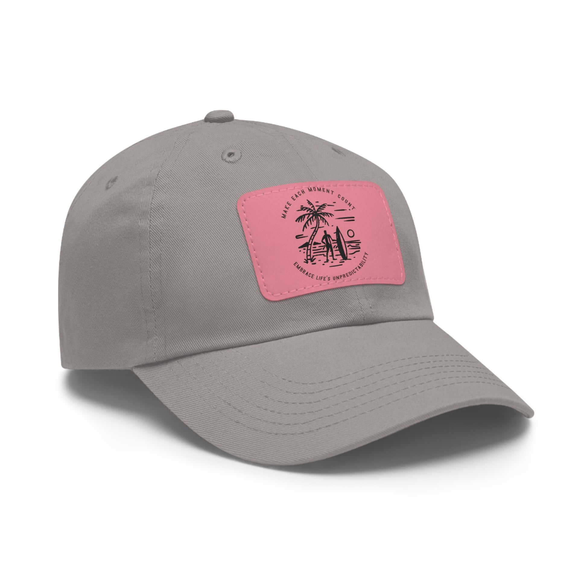 Make Each Moment Count, Embrace Life's Unpredictability - Premium Hat