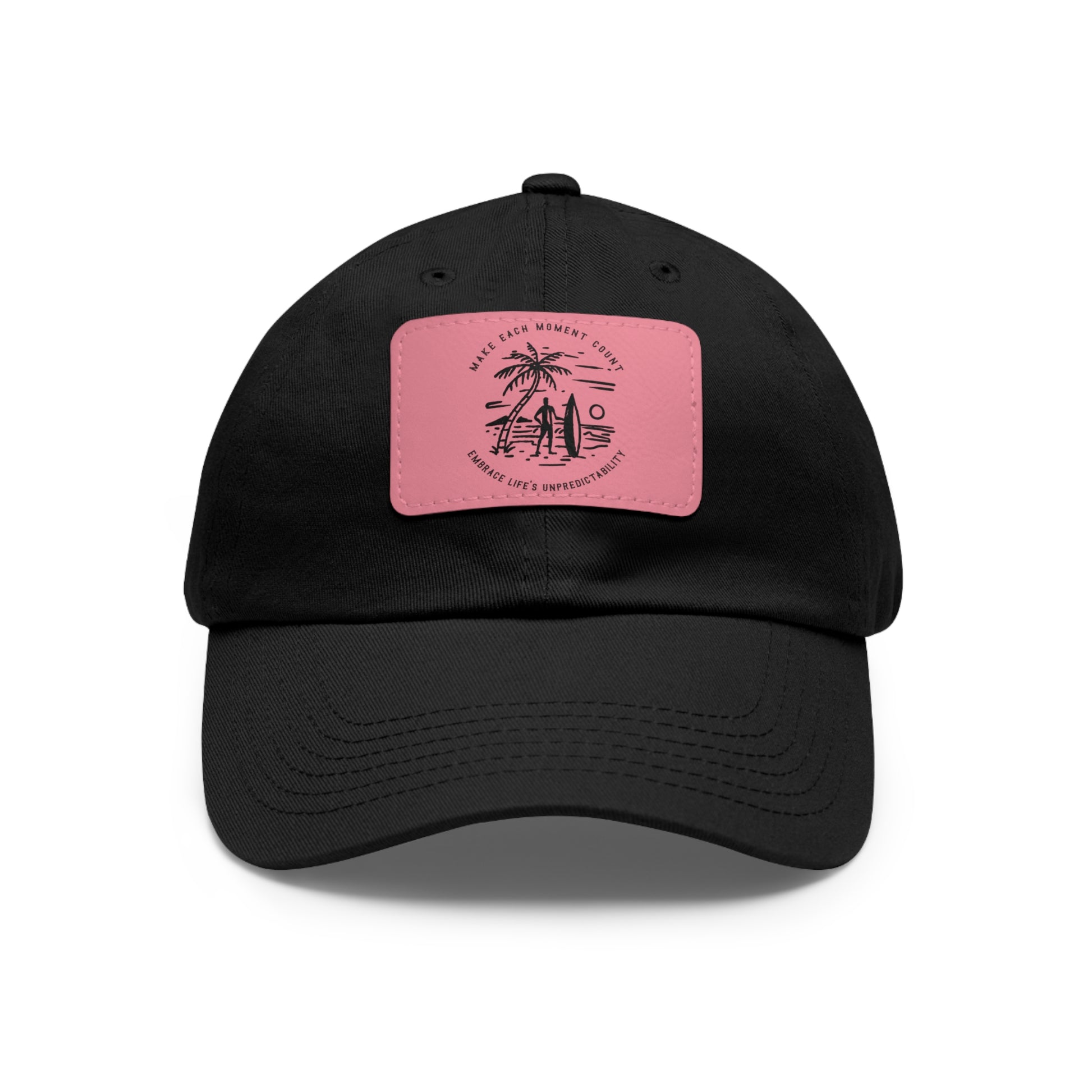 Make Each Moment Count, Embrace Life's Unpredictability - Premium Hat