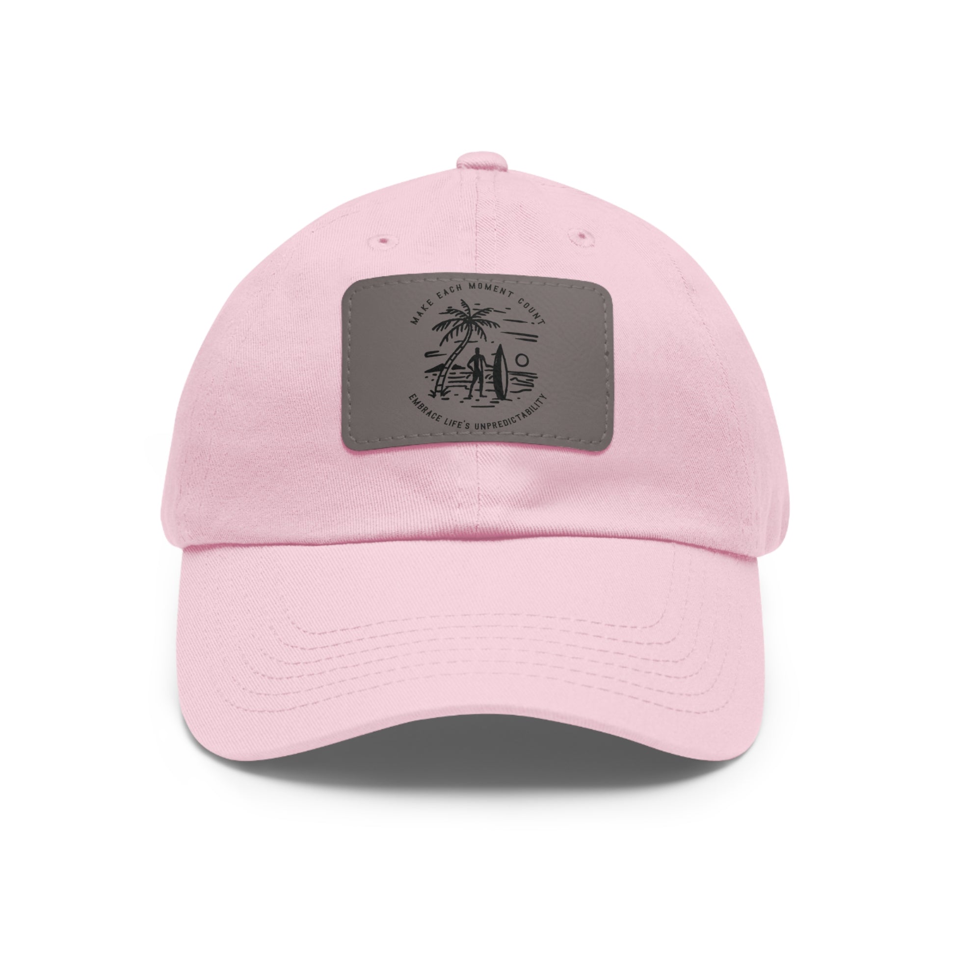 Make Each Moment Count, Embrace Life's Unpredictability - Premium Hat