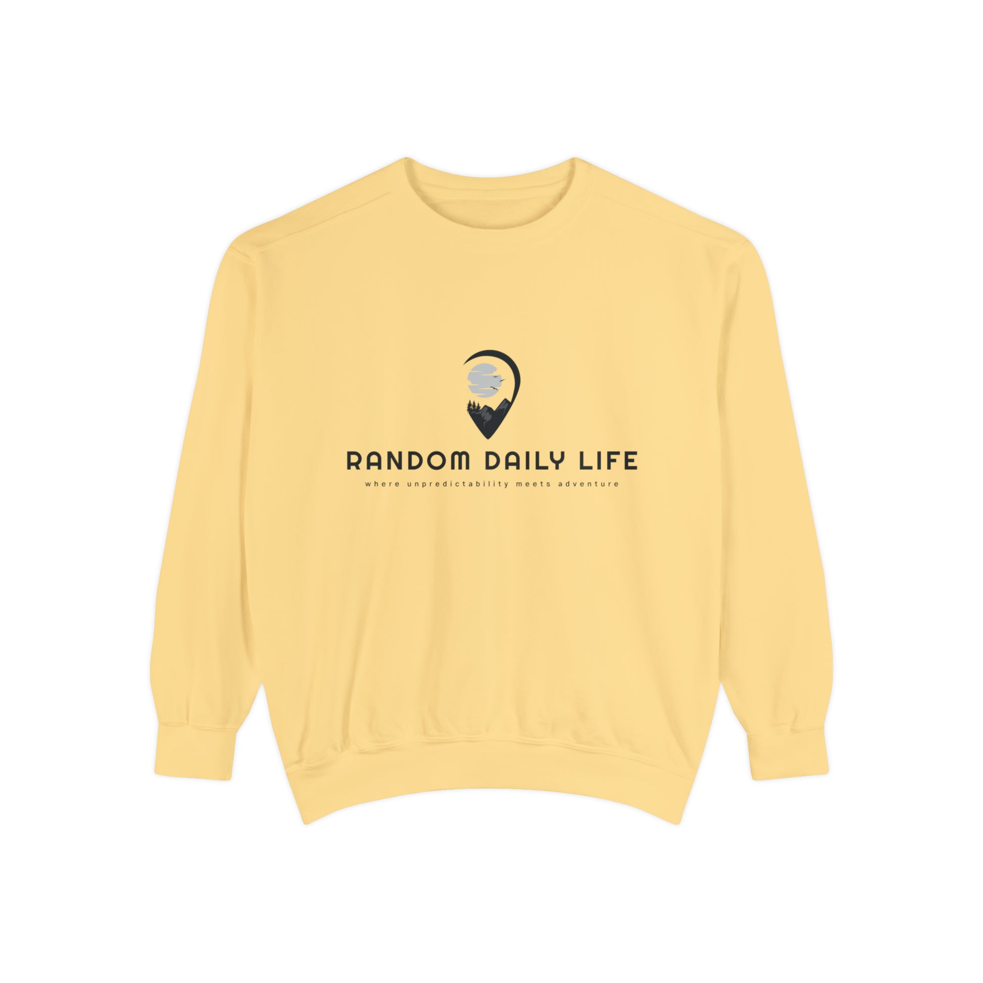 Random Daily Life  - Unisex Garment-Dyed Sweatshirt