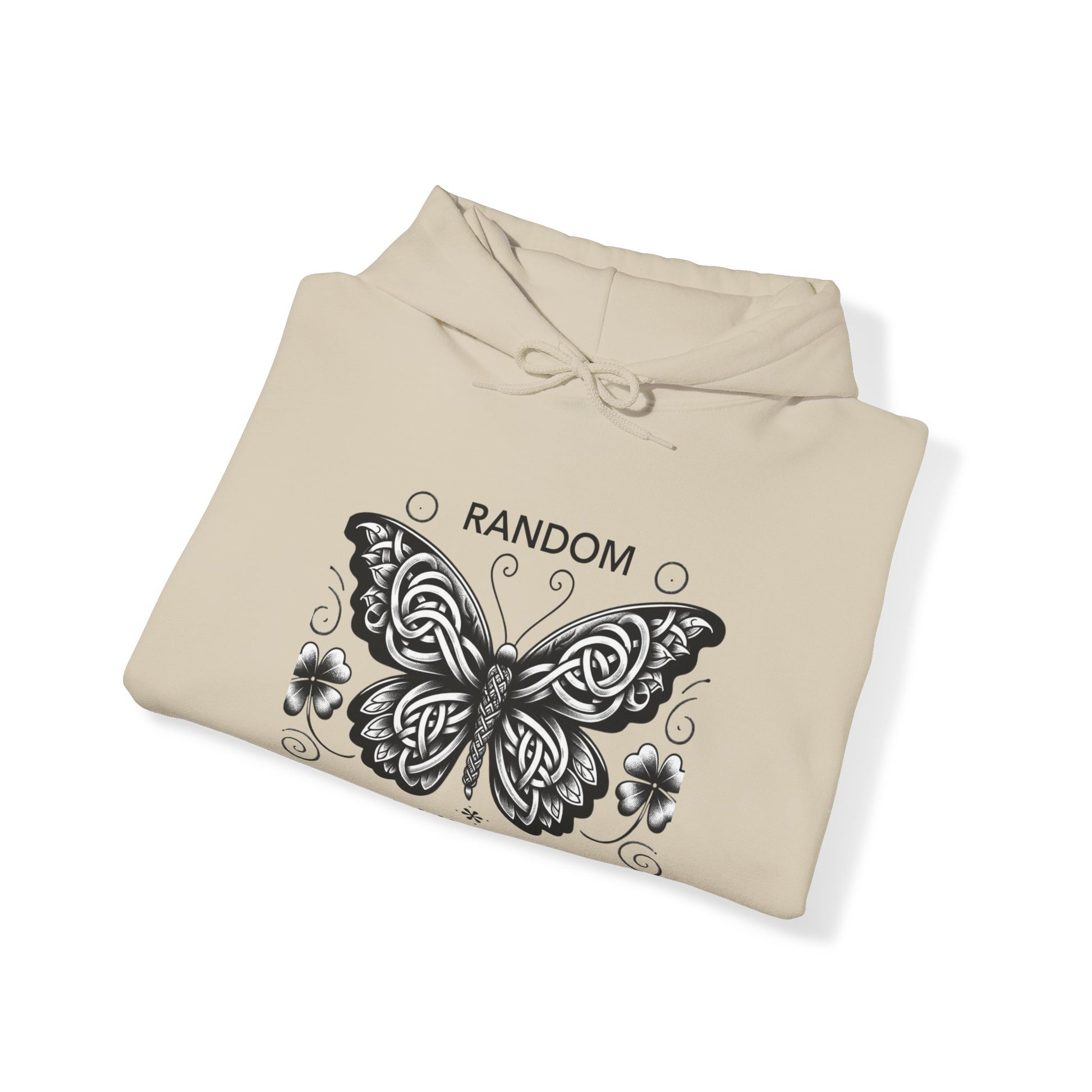 Random Daily Life ( The Grey Butterfly) - Unisex Hoodie