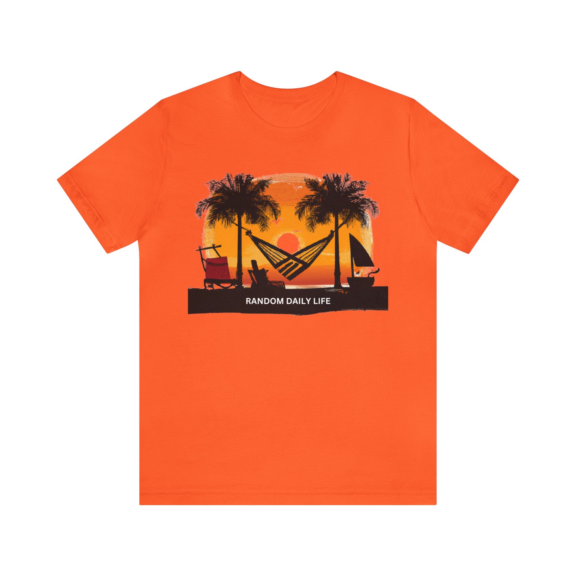 Random Daily Life ( Beach Hammock) - Unisex Tee