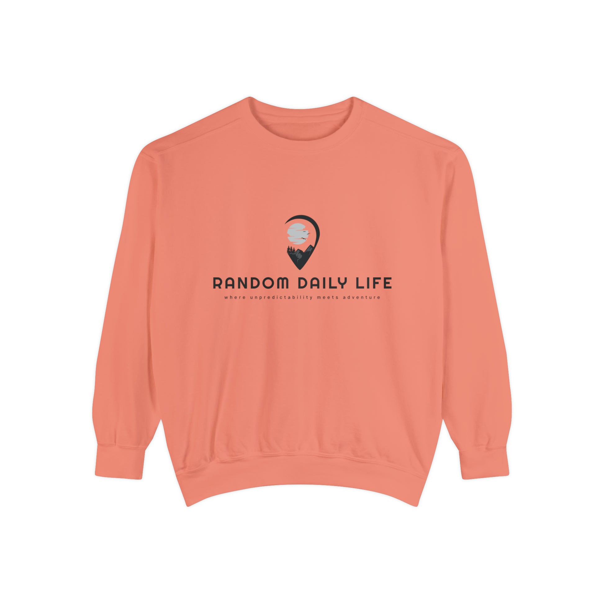 Random Daily Life  - Unisex Garment-Dyed Sweatshirt