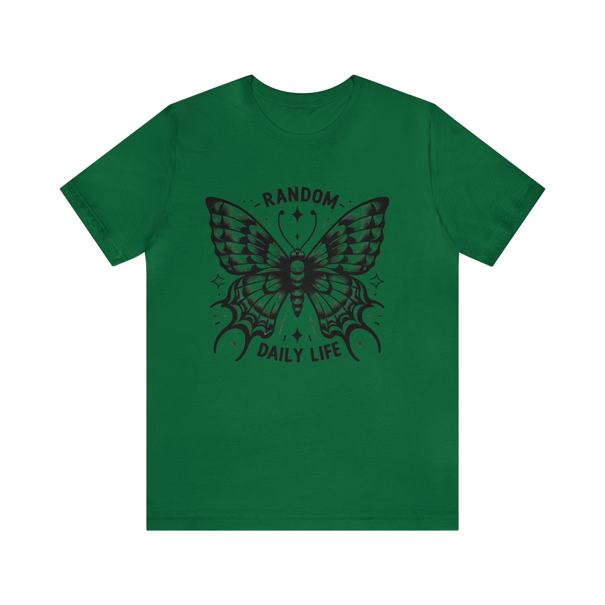 Random Daily Life ( Black Butterfly ) - Unisex Tee