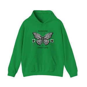 Random Daily Life ( The Grey Butterfly) - Unisex Hoodie