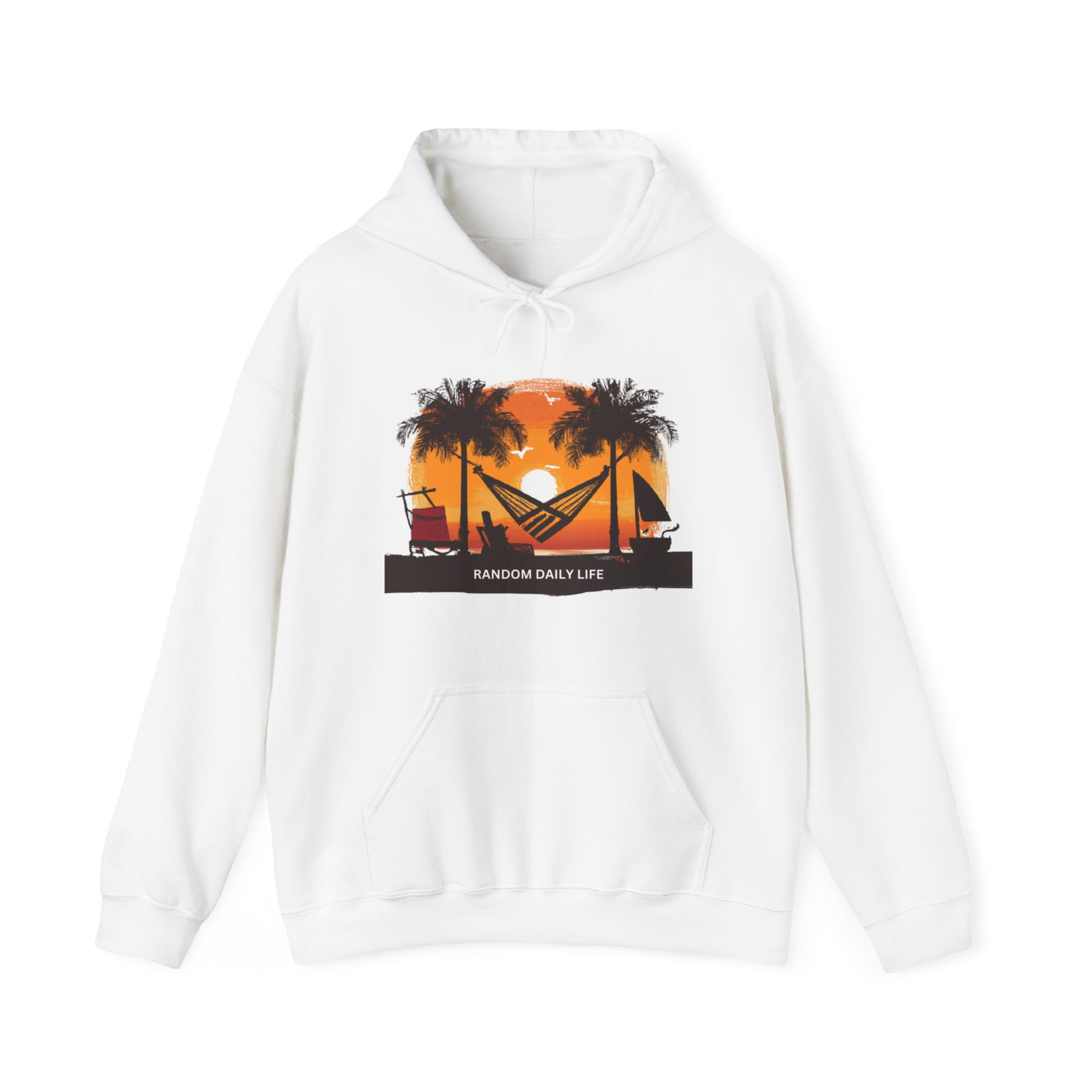 Random Daily Life ( Beach Hammock) - Unisex Hoodie