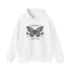 Random Daily Life ( The Grey Butterfly) - Unisex Hoodie