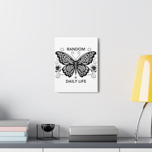 Random Daily Life ( The Grey Butterfly) - Canvas