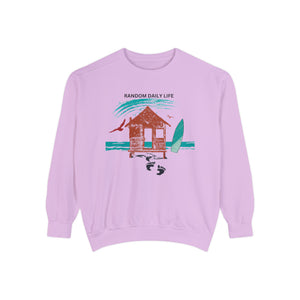 Embrace The Chaos, Find Your Own Rhythm - Unisex Garment-Dyed Sweatshirt