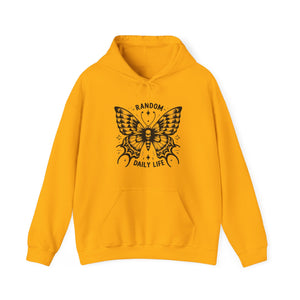 Random Daily Life ( Black Butterfly ) - Unisex Hoodie