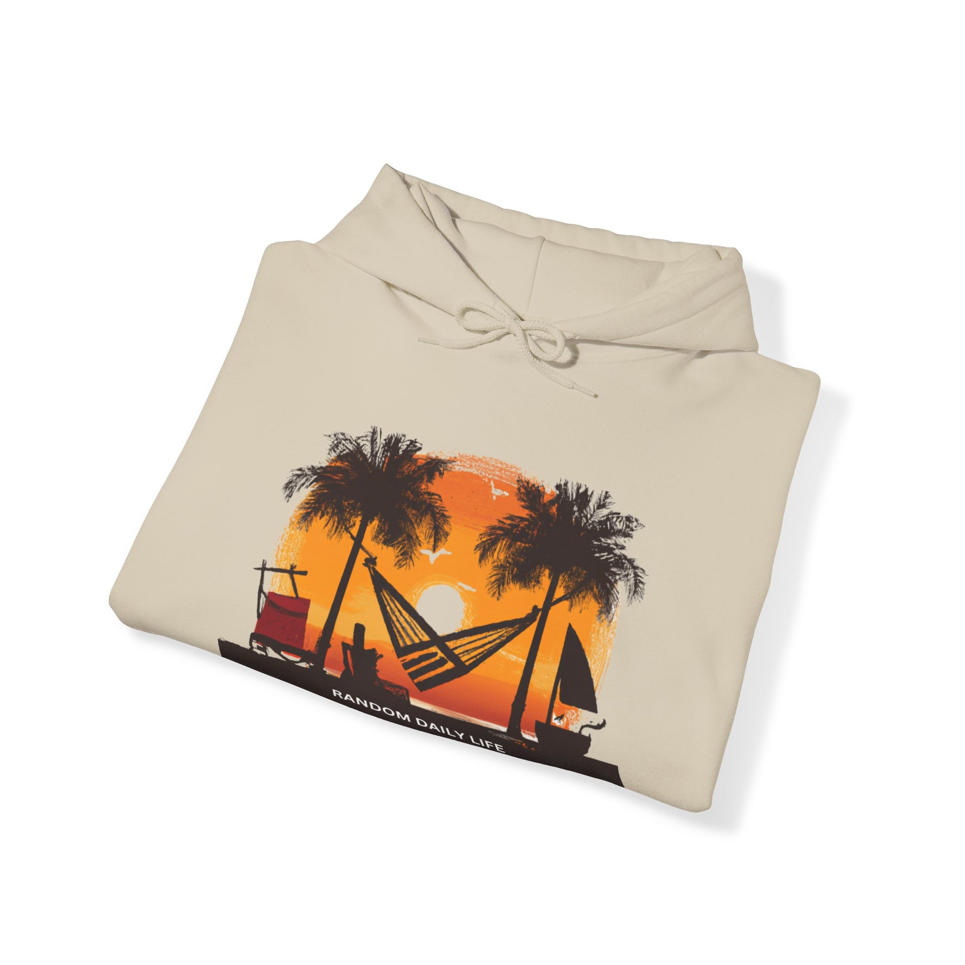 Random Daily Life ( Beach Hammock) - Unisex Hoodie