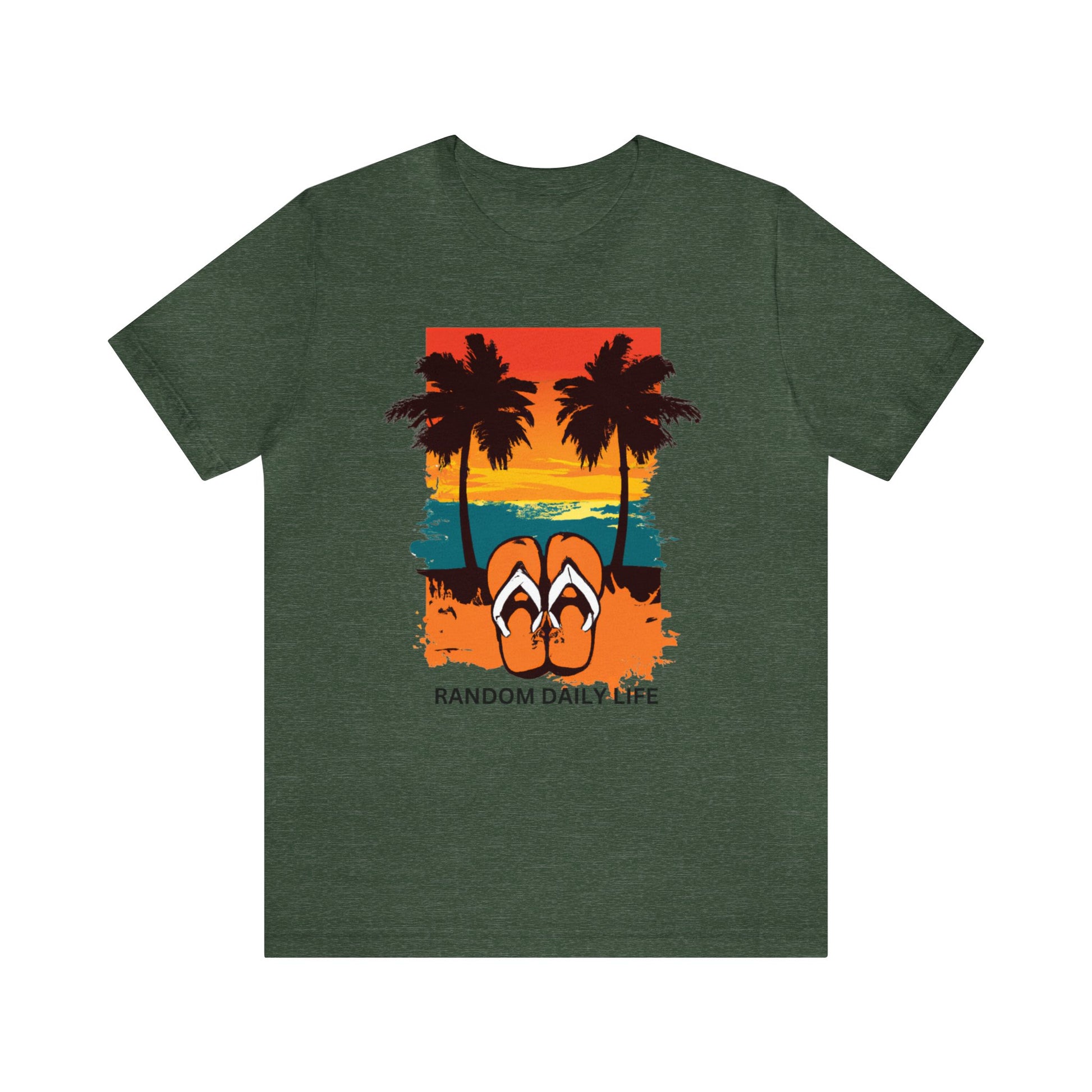 Random Daily Life ( Sunset Beach) - Unisex Tee