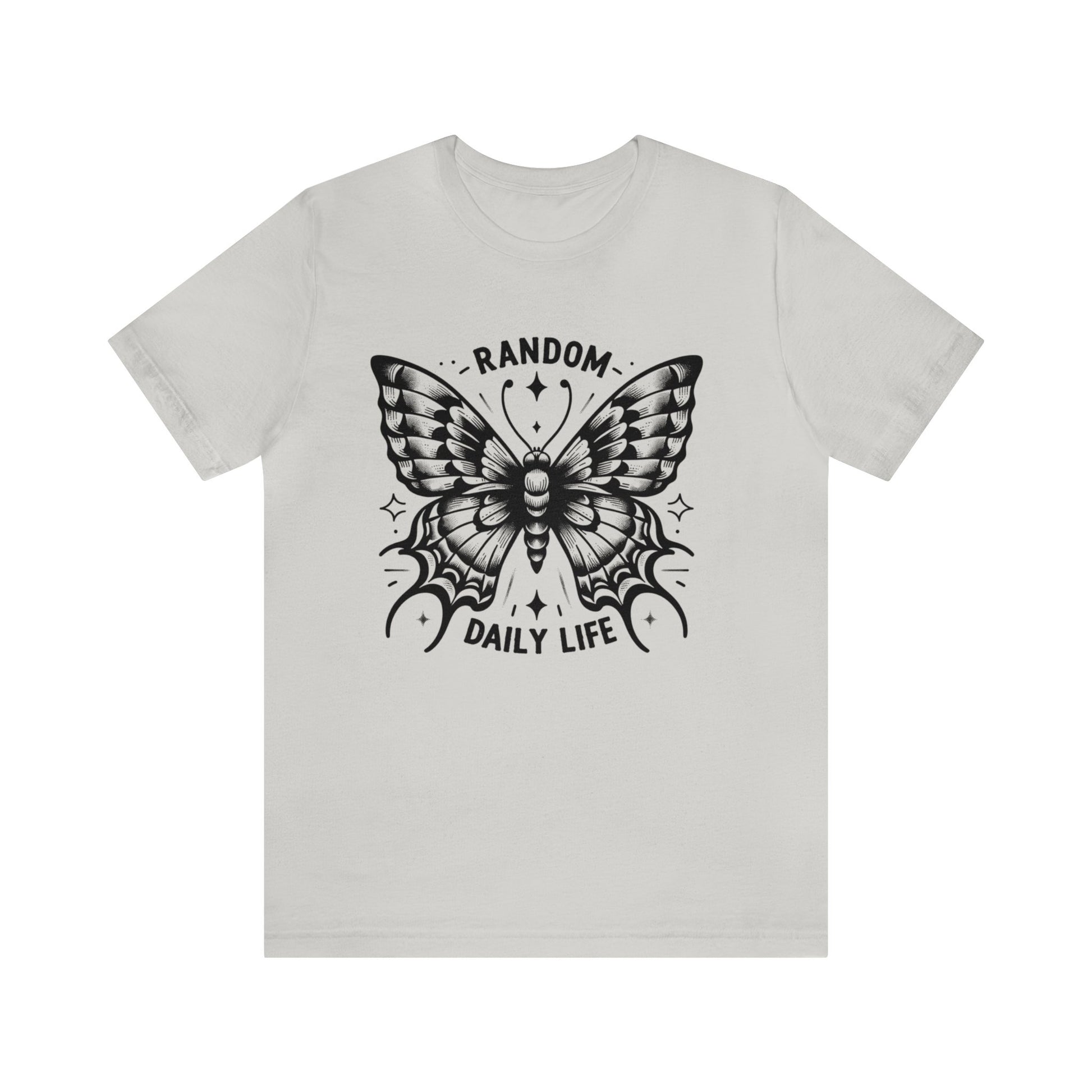Random Daily Life ( Black Butterfly ) - Unisex Tee