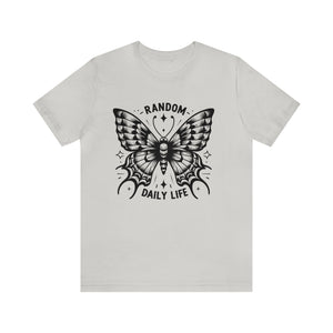 Random Daily Life ( Black Butterfly ) - Unisex Tee
