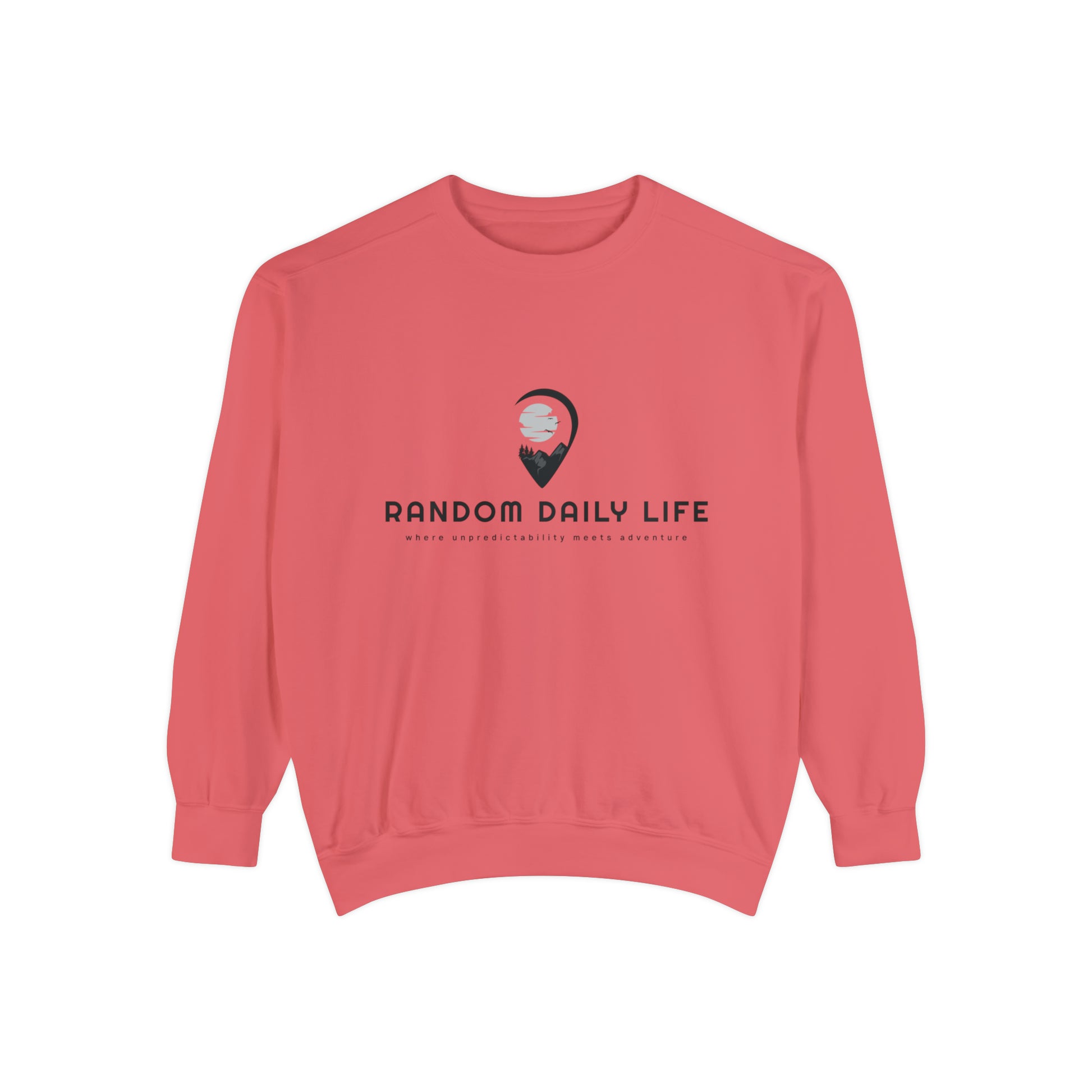 Random Daily Life  - Unisex Garment-Dyed Sweatshirt