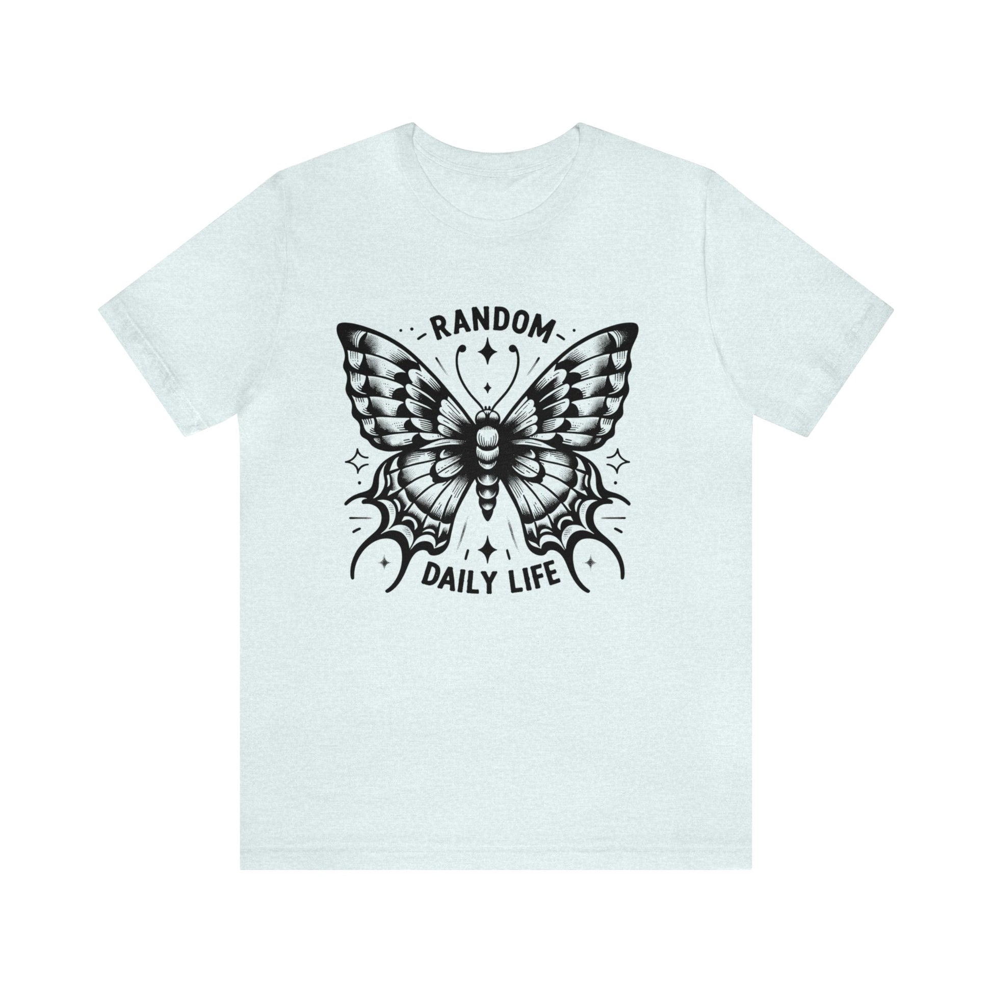 Random Daily Life ( Black Butterfly ) - Unisex Tee