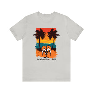 Random Daily Life ( Sunset Beach) - Unisex Tee