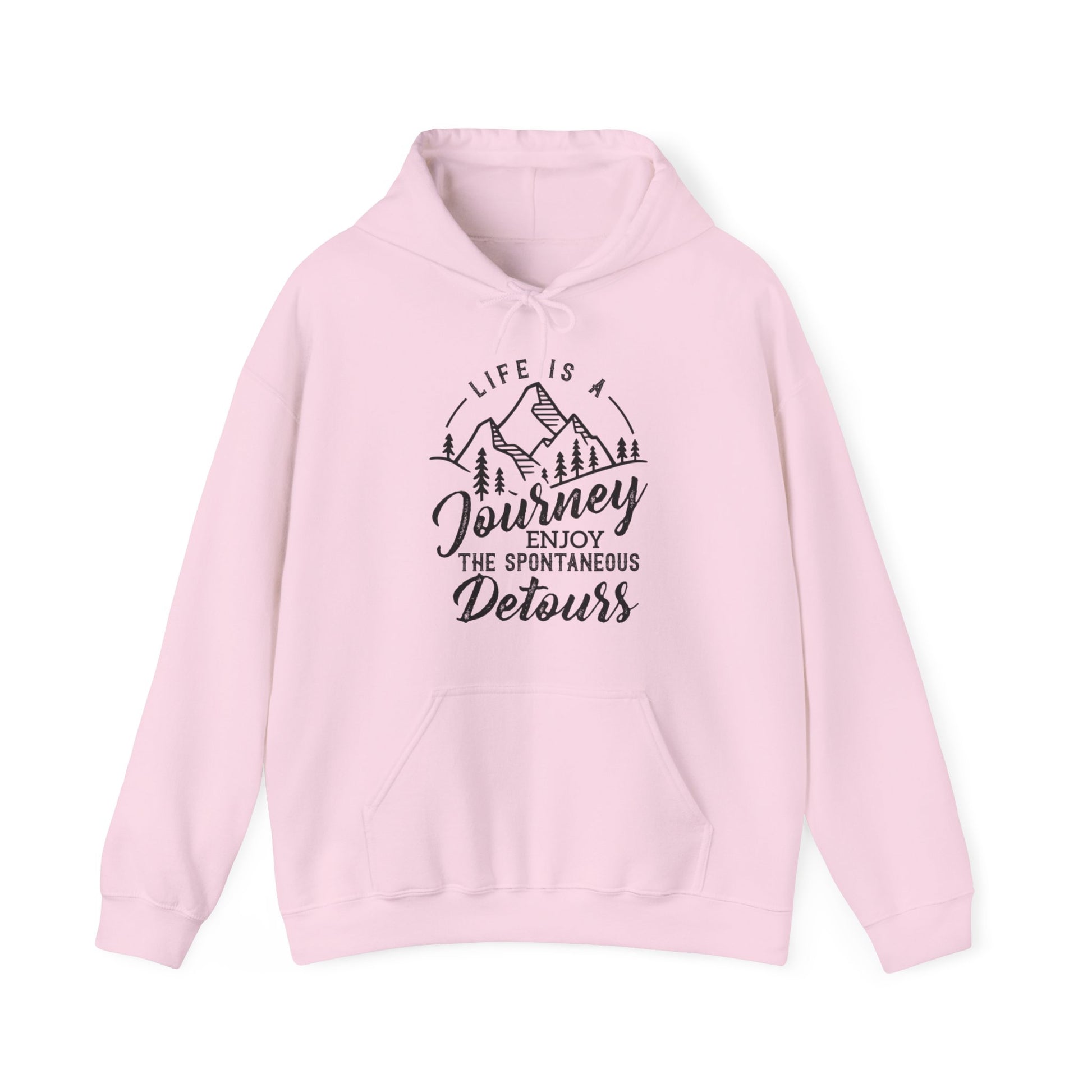 Life Is A Journey Enjoy, The Spontaneous Detours - Unisex Hoodie
