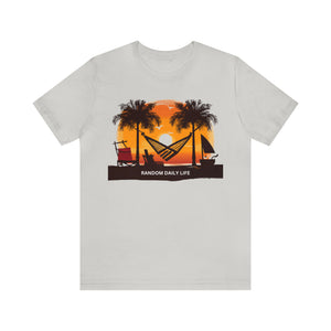 Random Daily Life ( Beach Hammock) - Unisex Tee