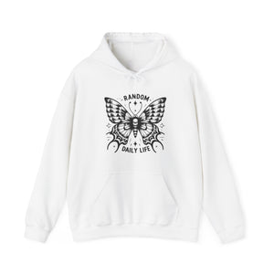 Random Daily Life ( Black Butterfly ) - Unisex Hoodie