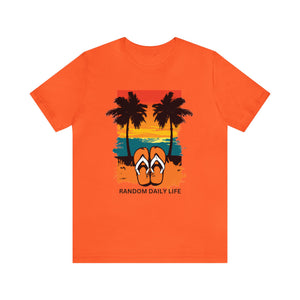 Random Daily Life ( Sunset Beach) - Unisex Tee