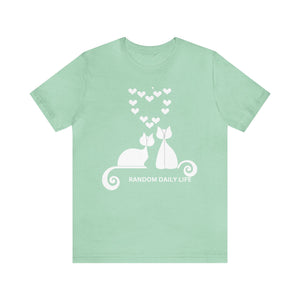 Random Daily Life ( Flower Kitty ) - Unisex Tee