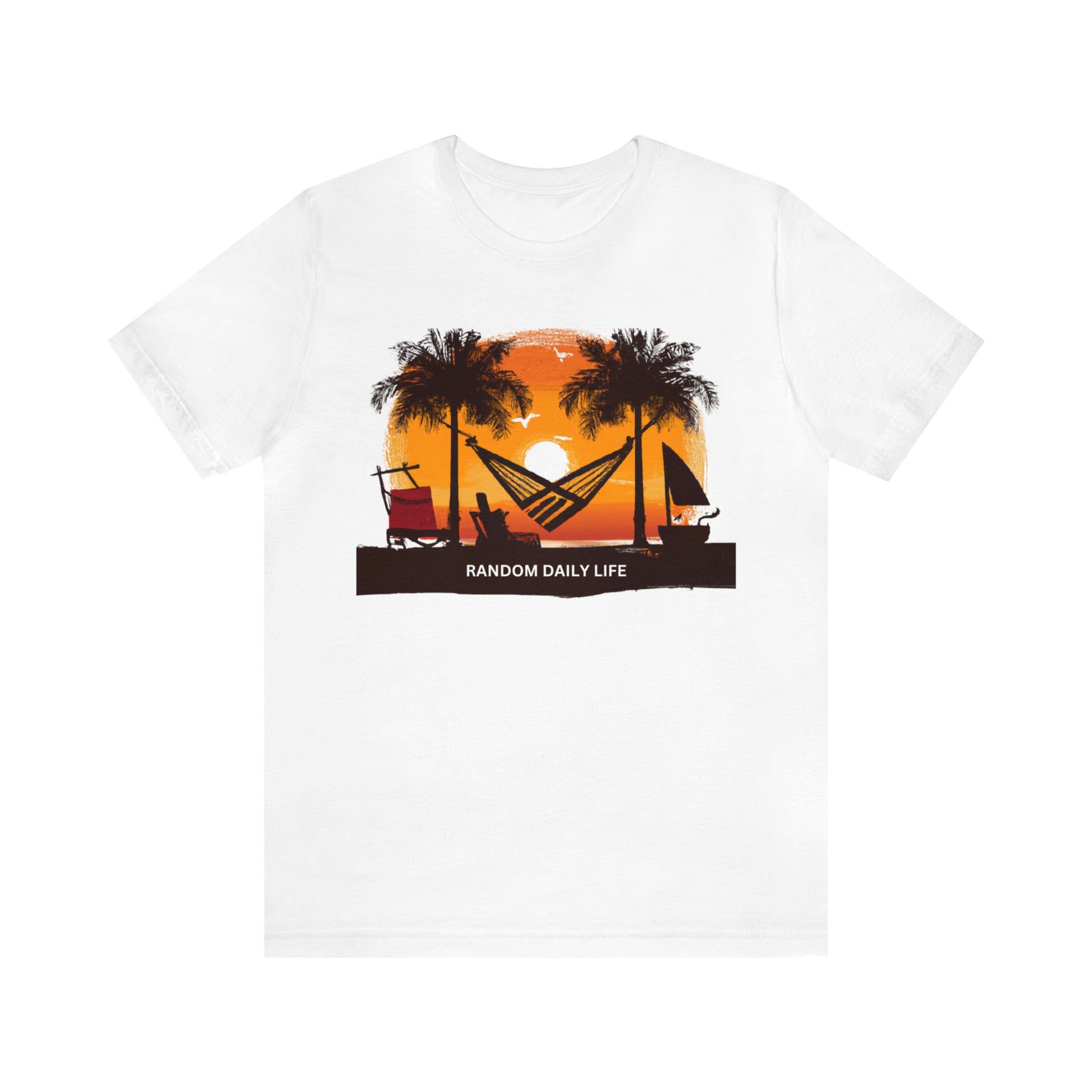 Random Daily Life ( Beach Hammock) - Unisex Tee