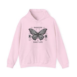 Random Daily Life ( The Grey Butterfly) - Unisex Hoodie