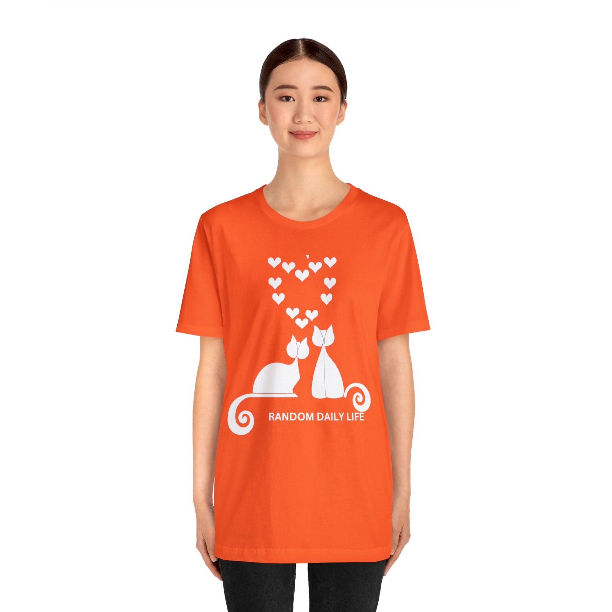 Random Daily Life ( Flower Kitty ) - Unisex Tee