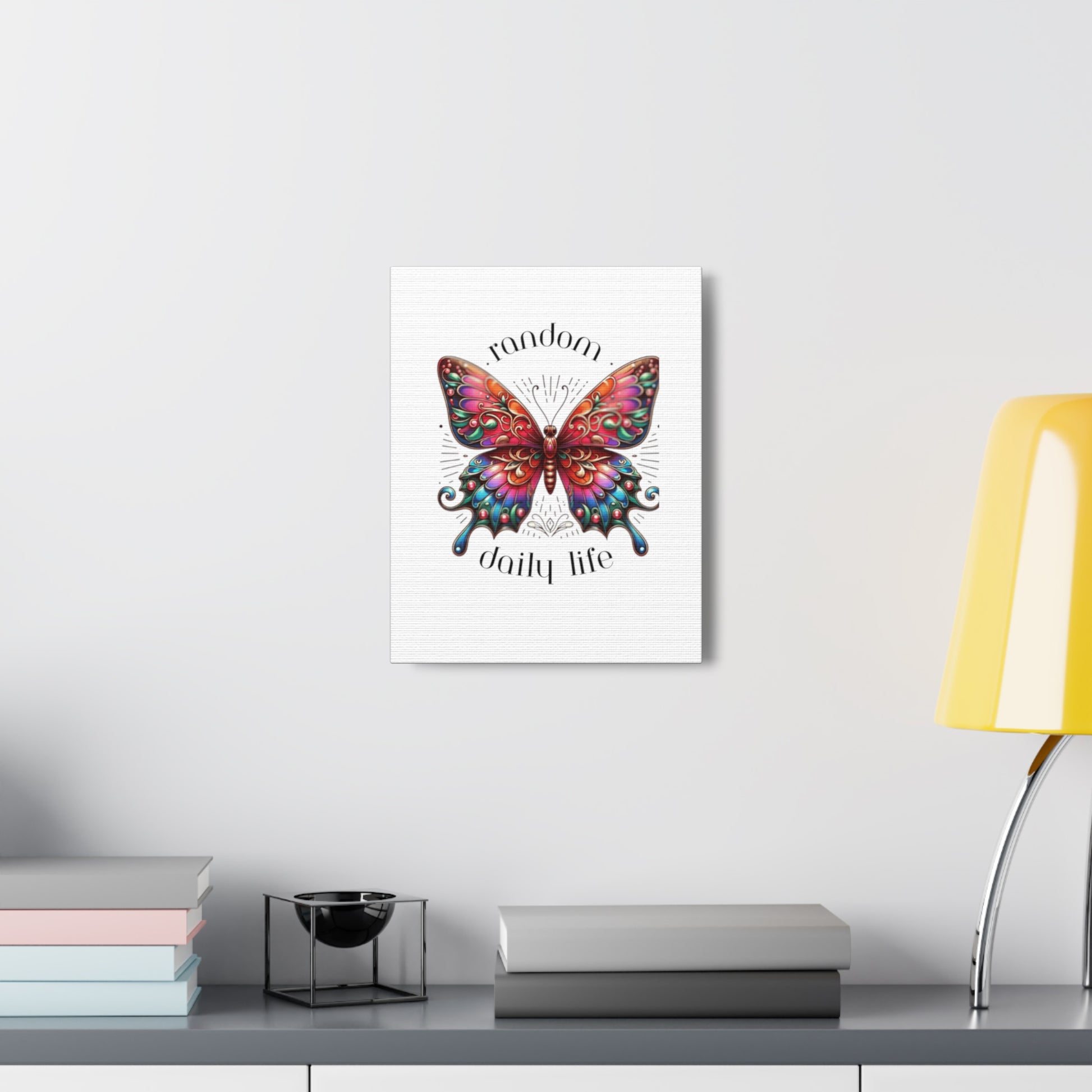 Random Daily Life ( Beautiful Butterfly)  - Canvas