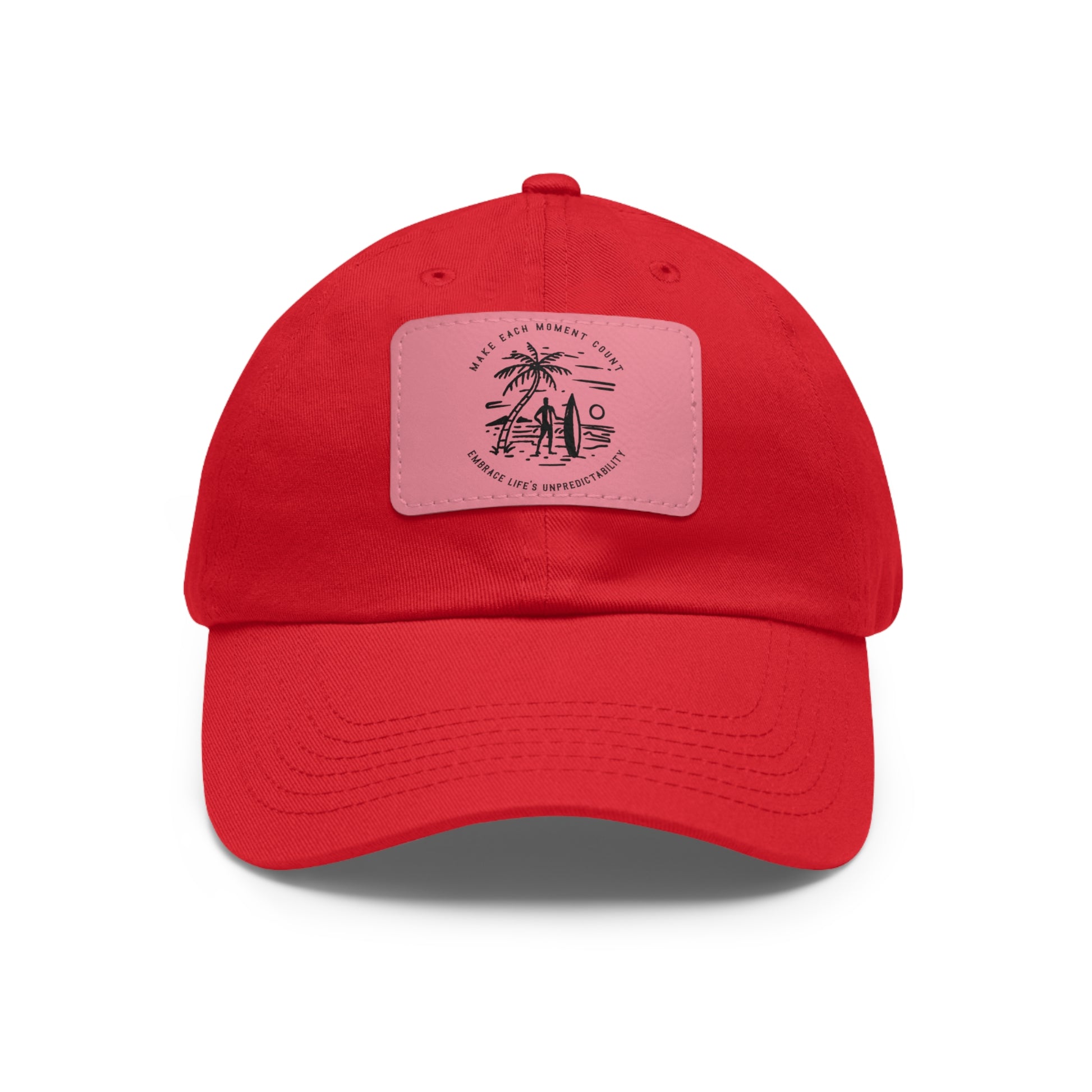 Make Each Moment Count, Embrace Life's Unpredictability - Premium Hat