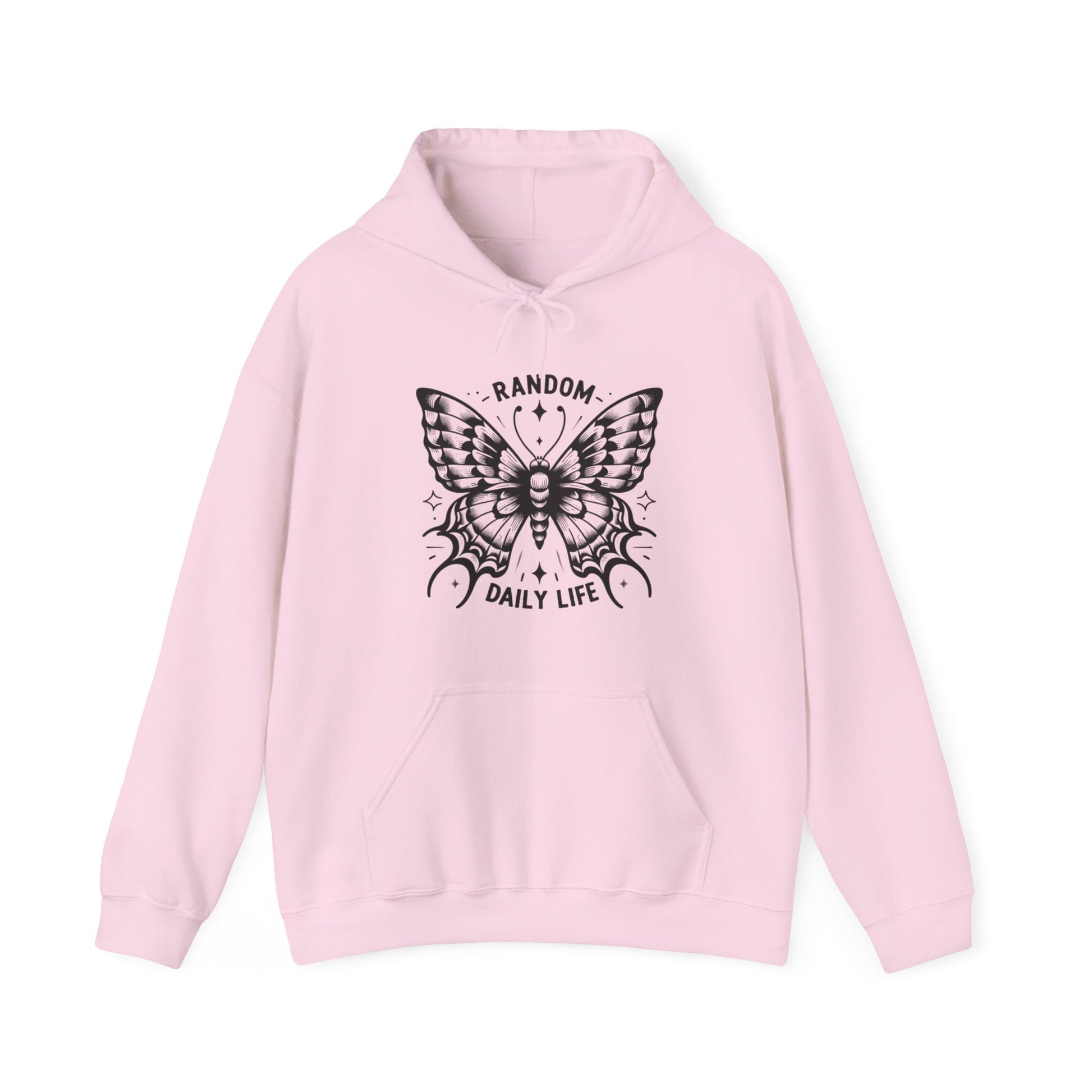 Random Daily Life ( Black Butterfly ) - Unisex Hoodie