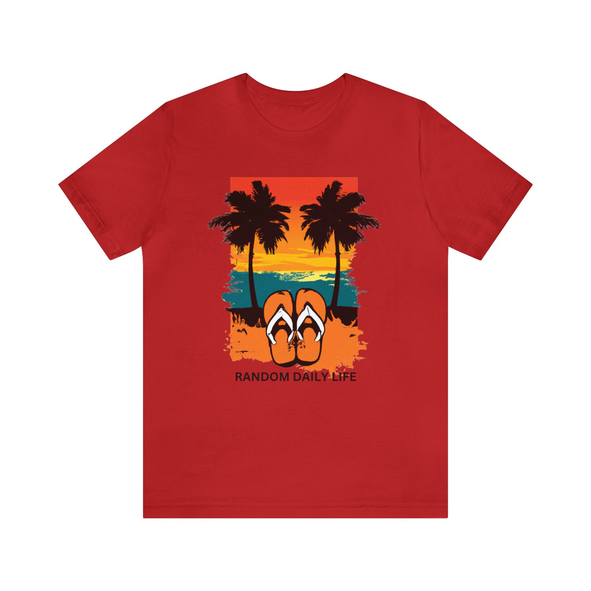 Random Daily Life ( Sunset Beach) - Unisex Tee