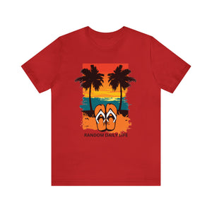 Random Daily Life ( Sunset Beach) - Unisex Tee