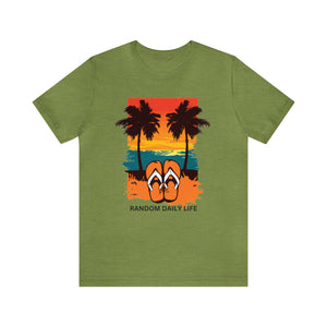 Random Daily Life ( Sunset Beach) - Unisex Tee