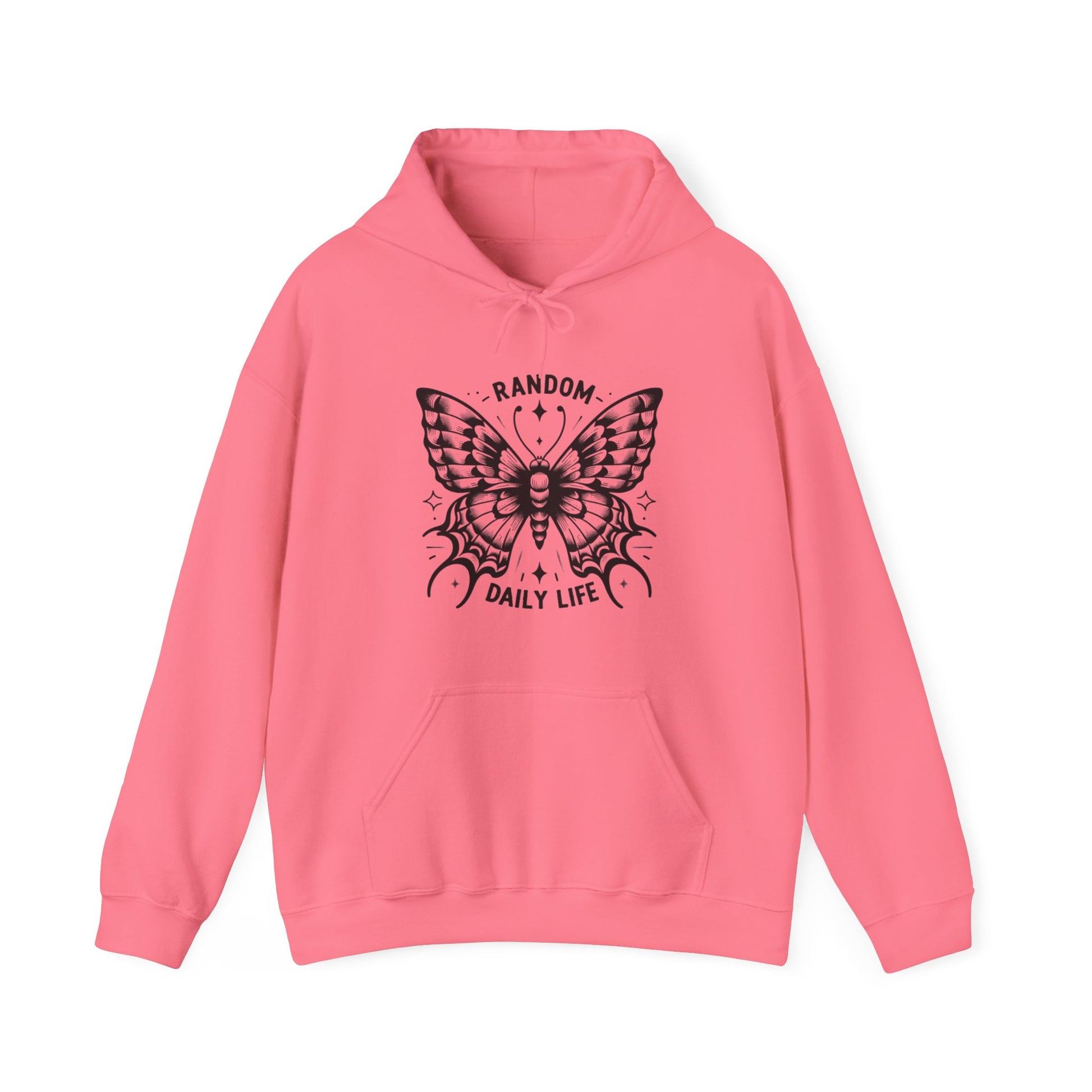 Random Daily Life ( Black Butterfly ) - Unisex Hoodie