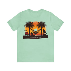 Random Daily Life ( Beach Hammock) - Unisex Tee