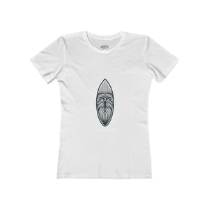 Women’s Surfboard Tee – Seas the Day, Embrace the Chaos – Next Level Comfort