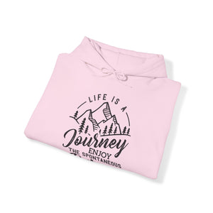 Life Is A Journey Enjoy, The Spontaneous Detours - Unisex Hoodie