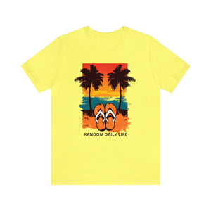 Random Daily Life ( Sunset Beach) - Unisex Tee