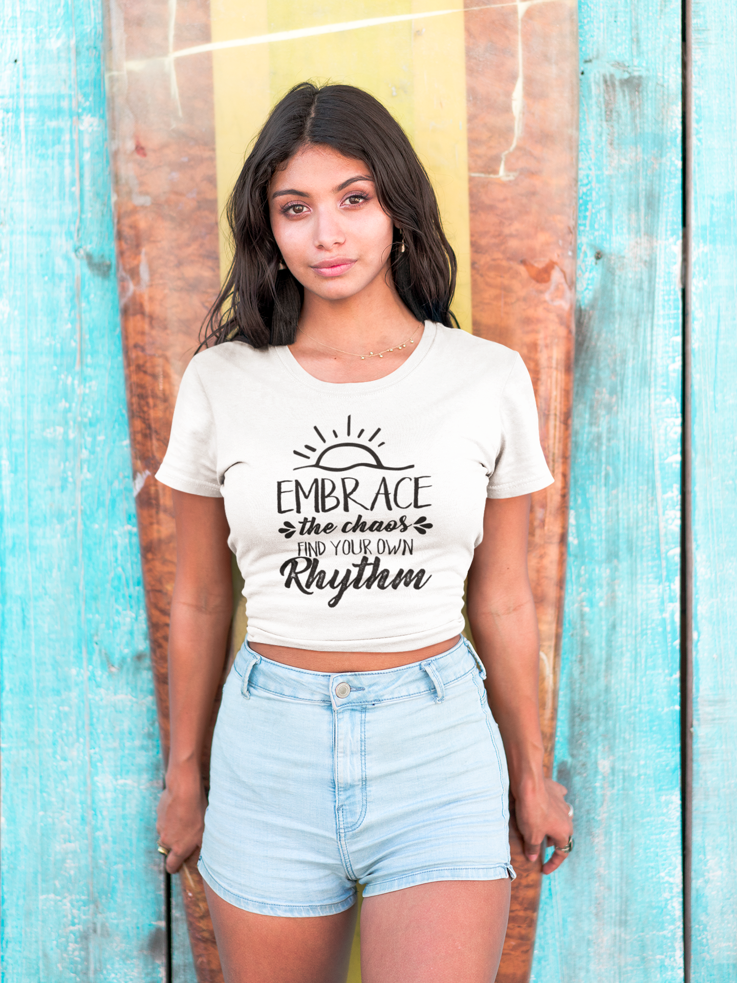 Embrace The Chaos, Find Your Own Rhythm - Unisex Tee