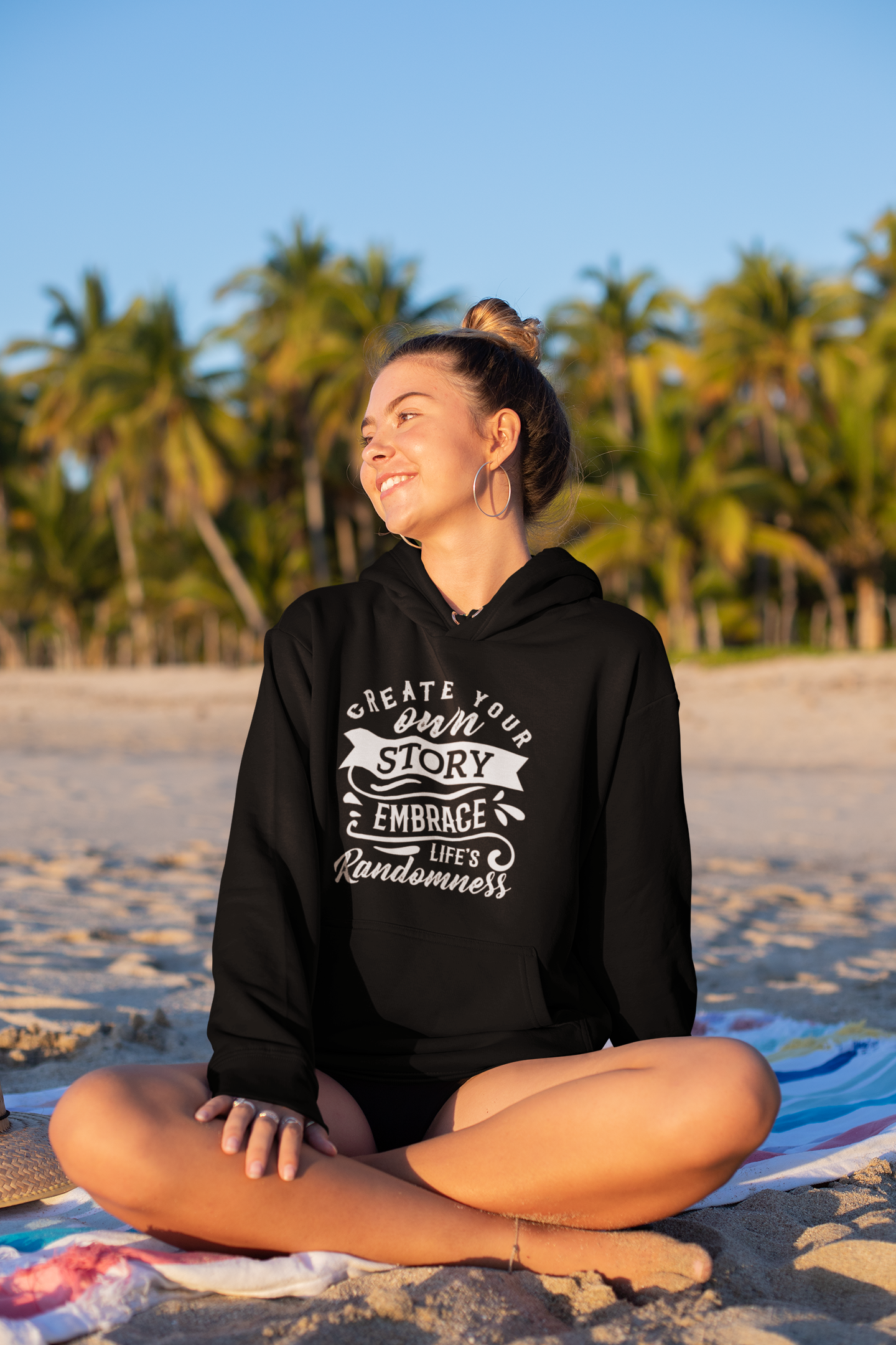 Embrace The Chaos, Find Your Own Rythm - Unisex Hoodie
