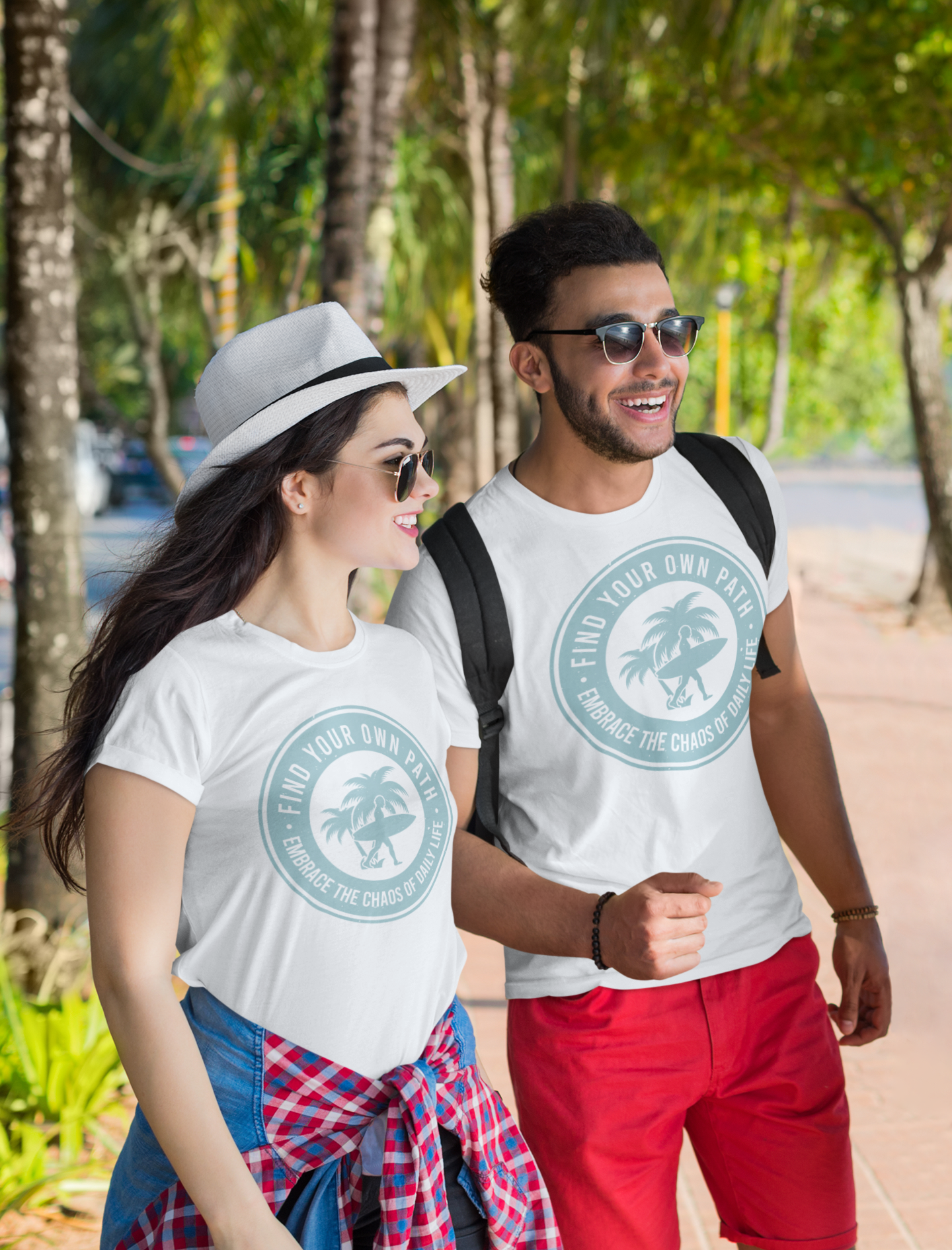 Find Your Own Path, Embrace the Chaos Of life - Unisex Tee