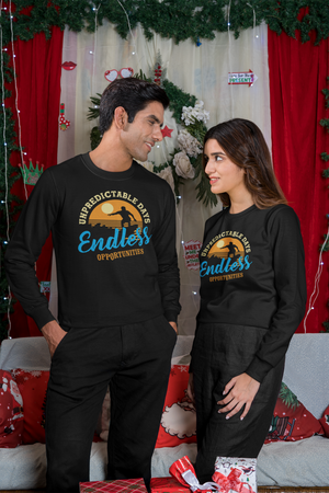 Unpredictable Days, Endless opportunities - Unisex Garment-Dyed Sweatshirt