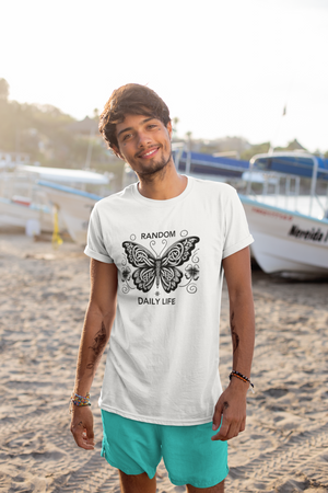 Random Daily Life ( The Grey Butterfly) - Unisex Tee